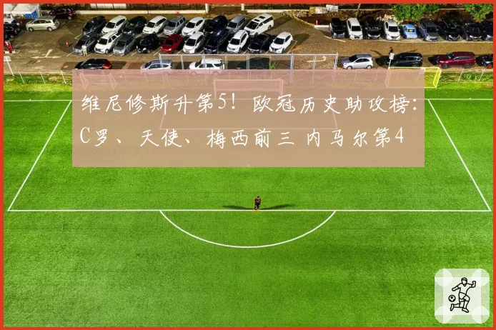 维尼修斯升第5！欧冠历史助攻榜：C罗、天使、梅西前三 内马尔第4