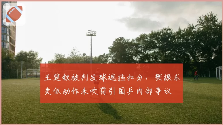 王楚钦被判发球遮挡扣分，樊振东类似动作未吹罚引国乒内部争议